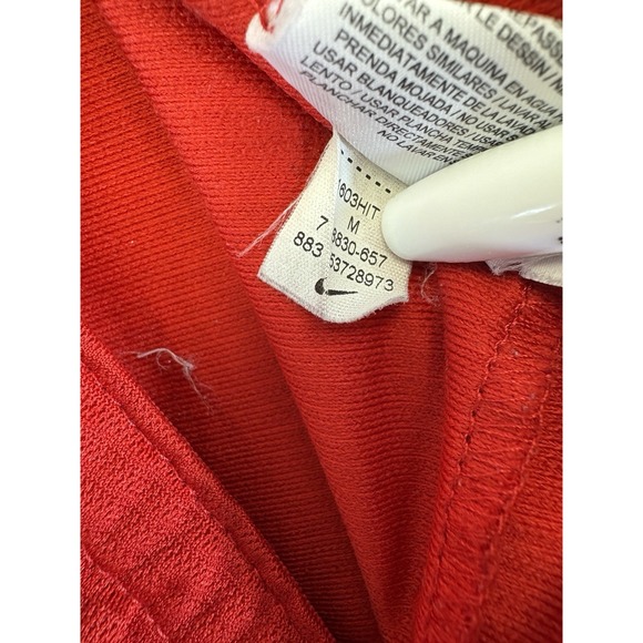 Nike Icon Dri Fit Athletic Sports Red Basketball‎ Shorts Mens Medium - Picture 6 of 7